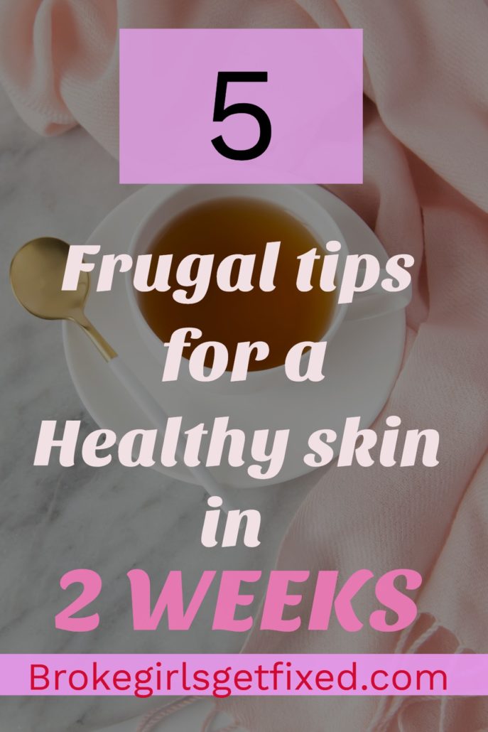 You can get a healthy skin in two weeks. It is absolutely possible.