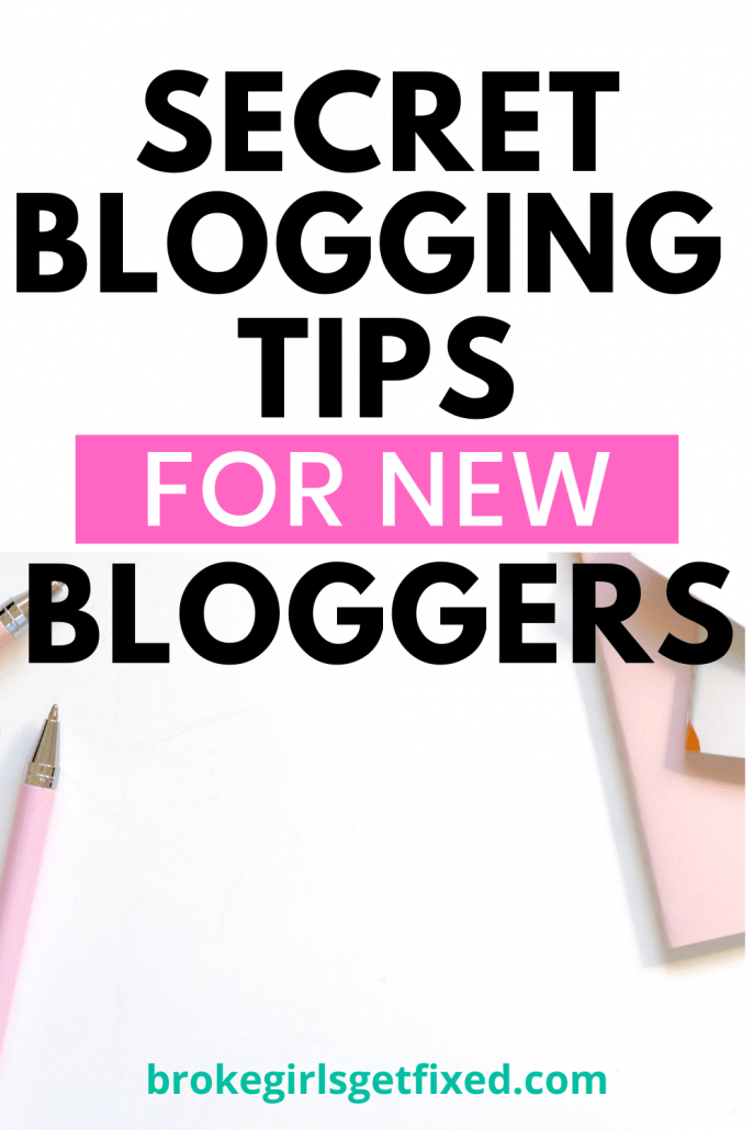 secret blogging tips for new bloggers and old bloggers