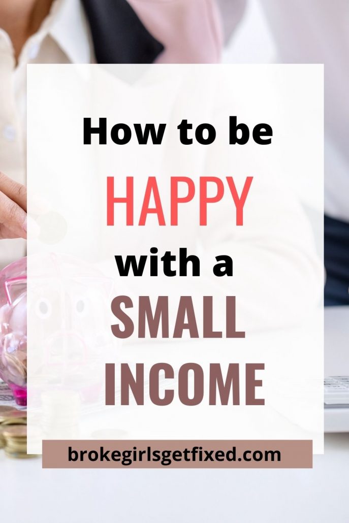 happy with low income 