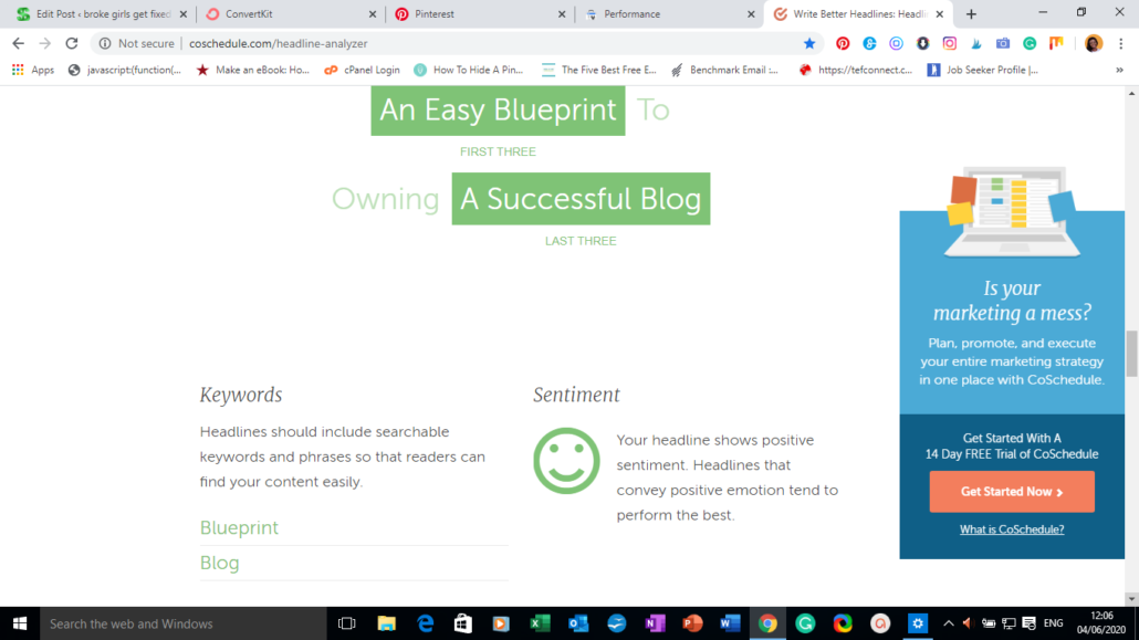 an easy blueprint to owning a successful blog