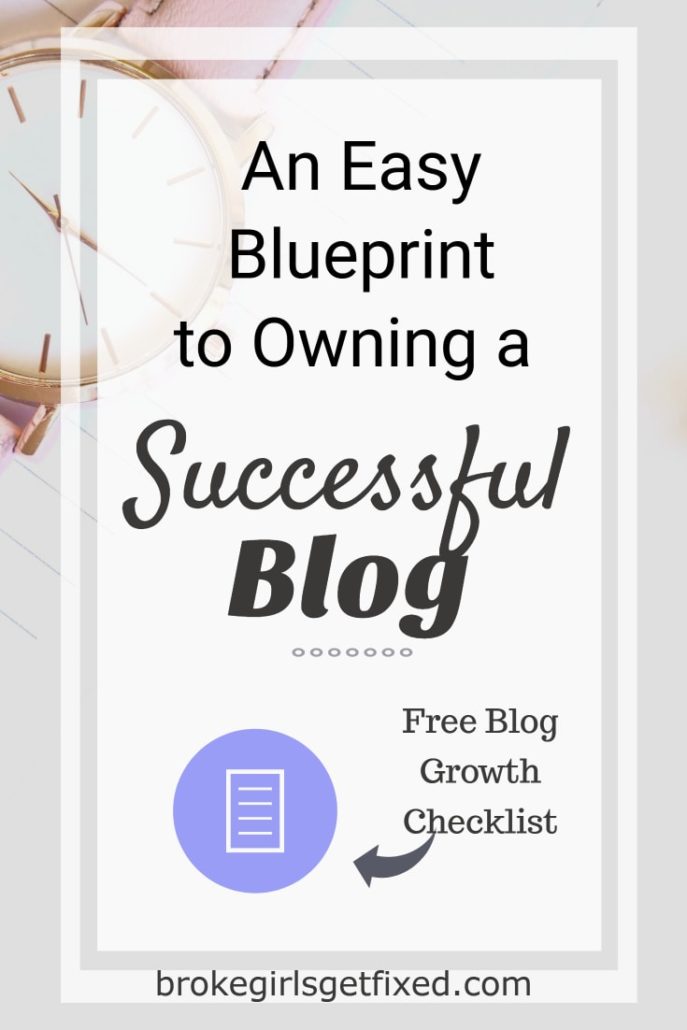 An easy blueprint to owning a successful blog