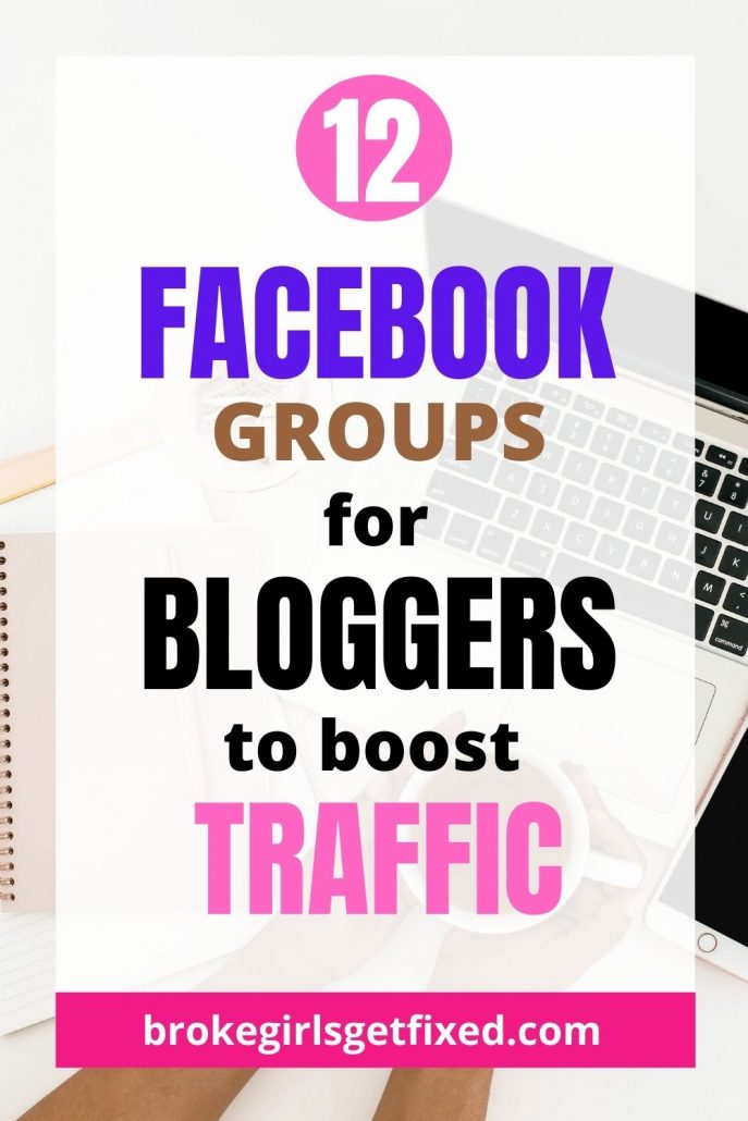 12 groups on Facebook for bloggers