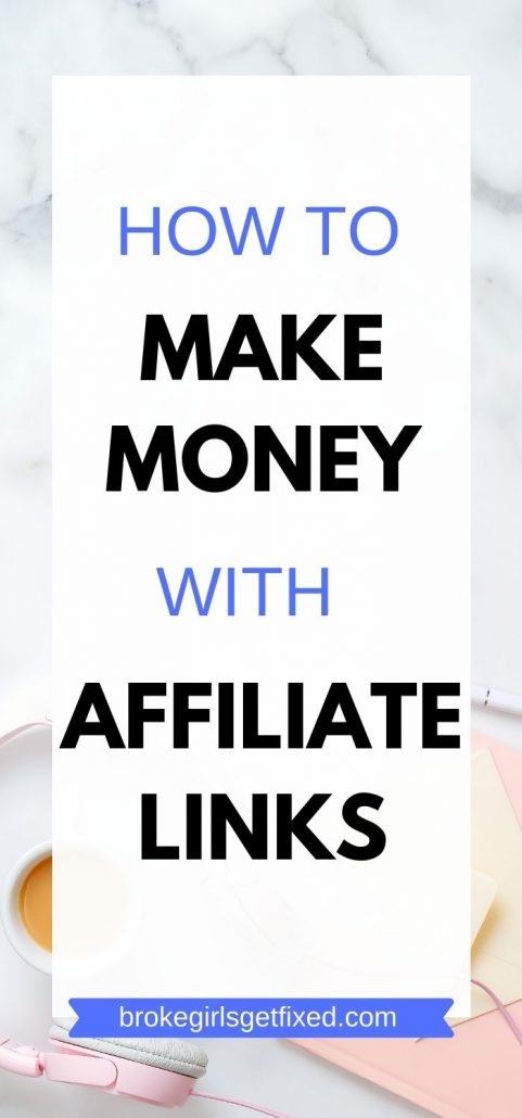 make money with affiliate links 