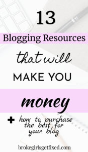 blogging resources that will make you money