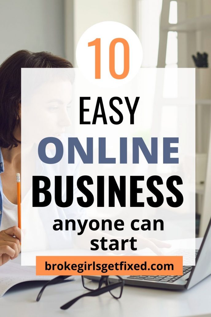 easy online business to start 