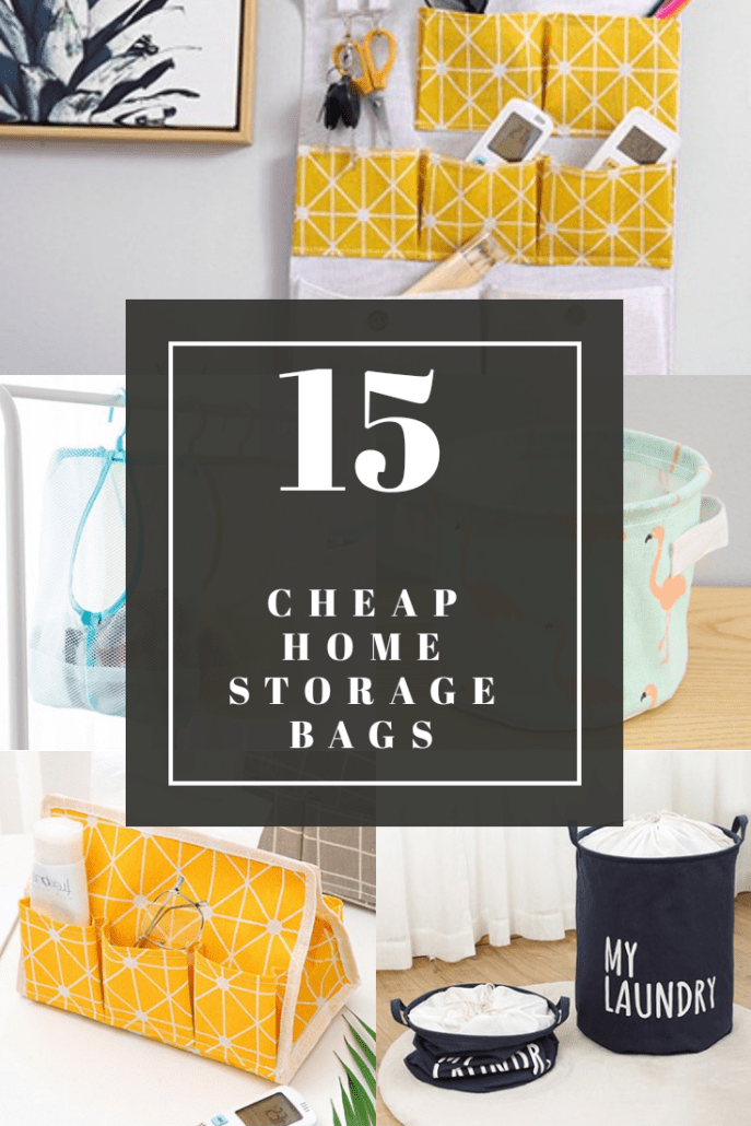 cheap storage baskets and bags