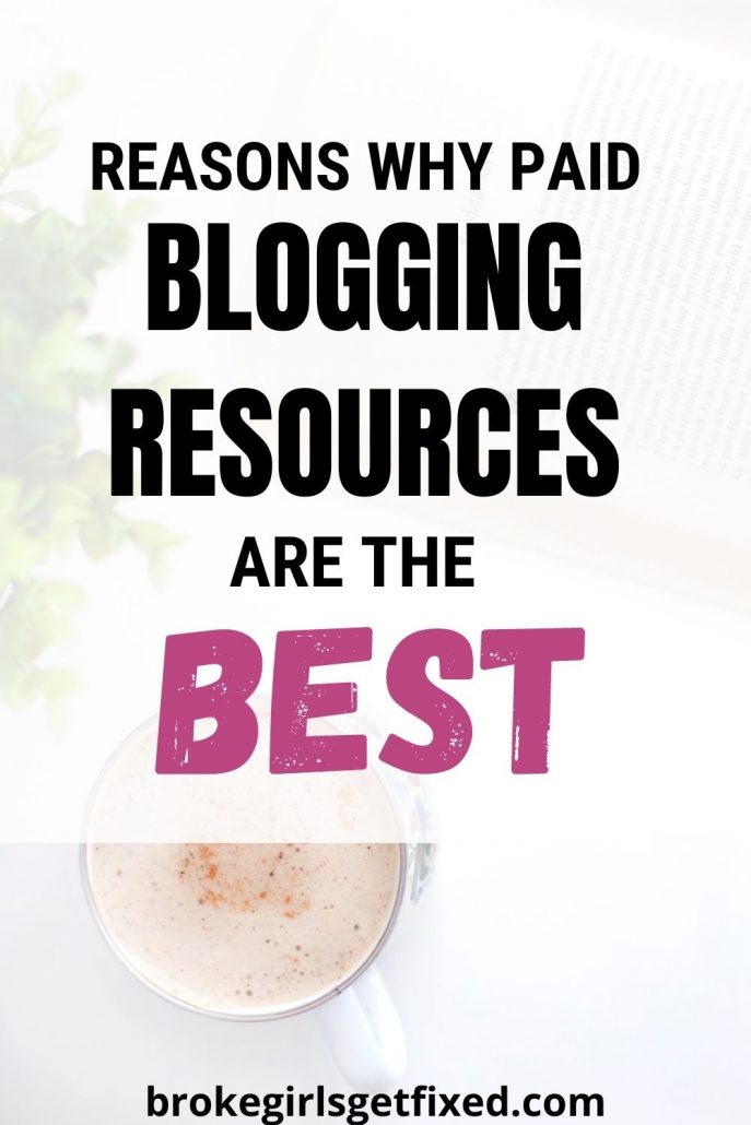 why paid blogging resources are the best