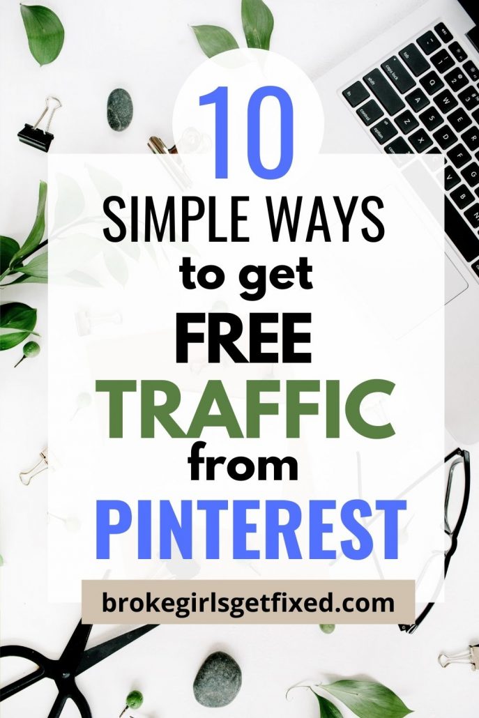 get free traffic from Pinterest