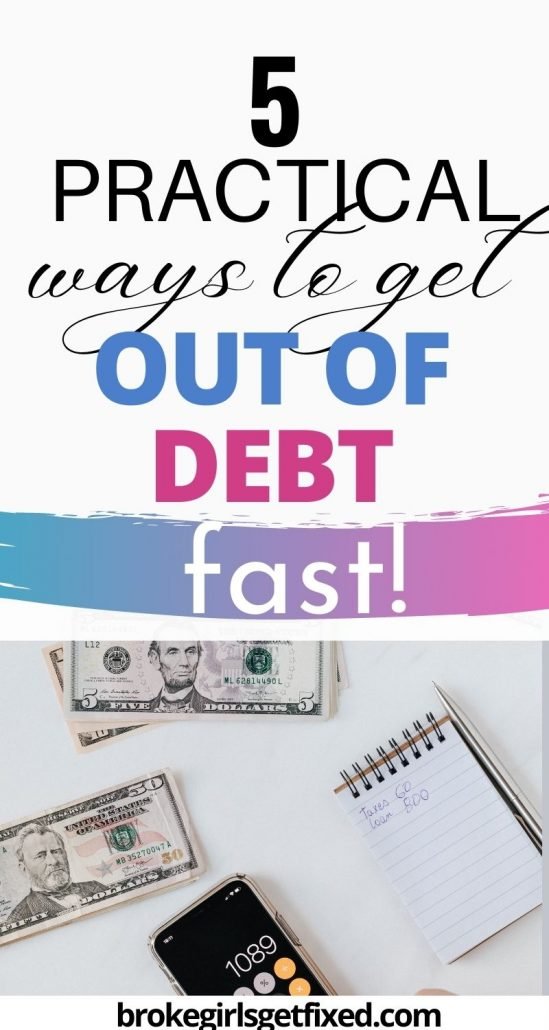 you can get out of debt fast if you wan to