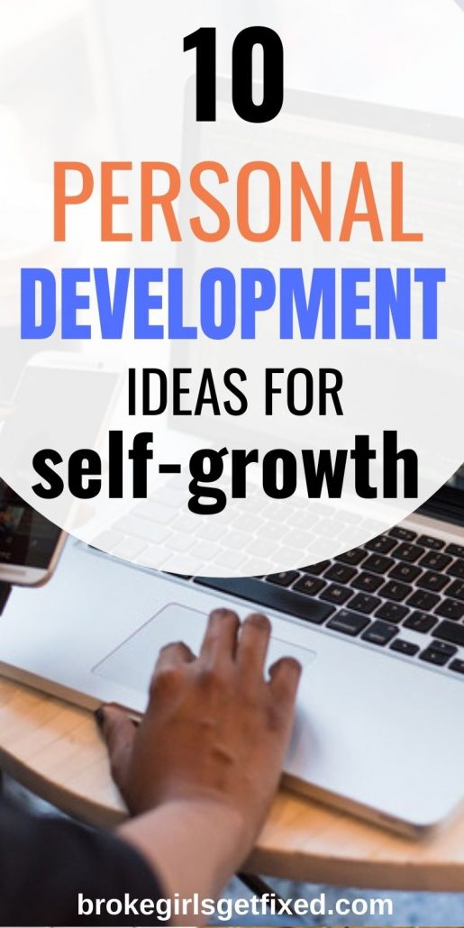 personal development ideas to improve on yourself