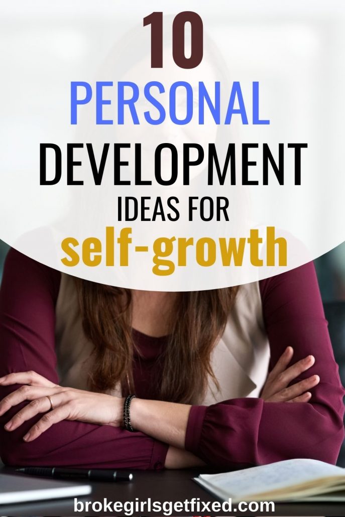 Pinterest pins on personal development ideas