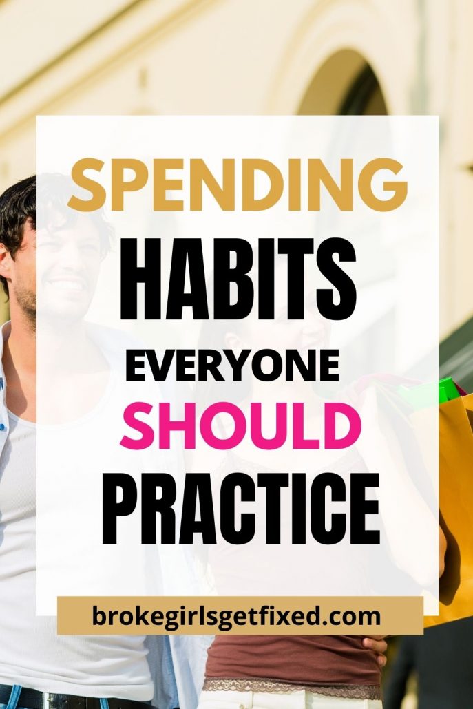 good spending habits to start