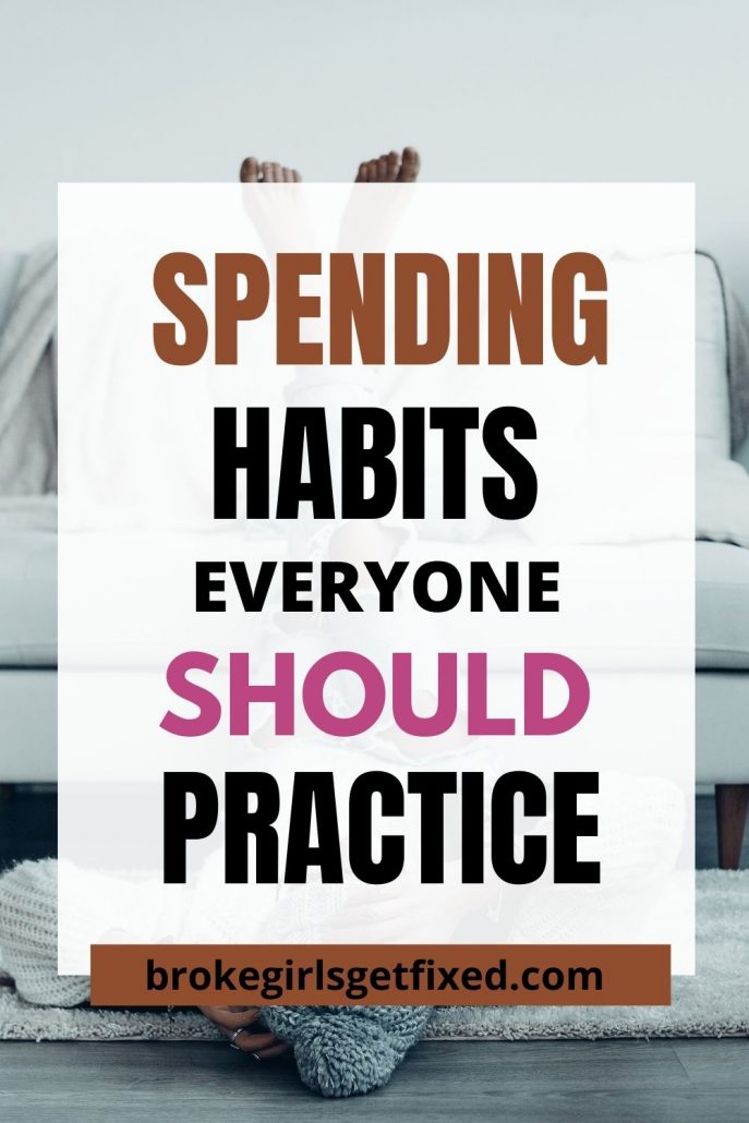 good spending habits to practice