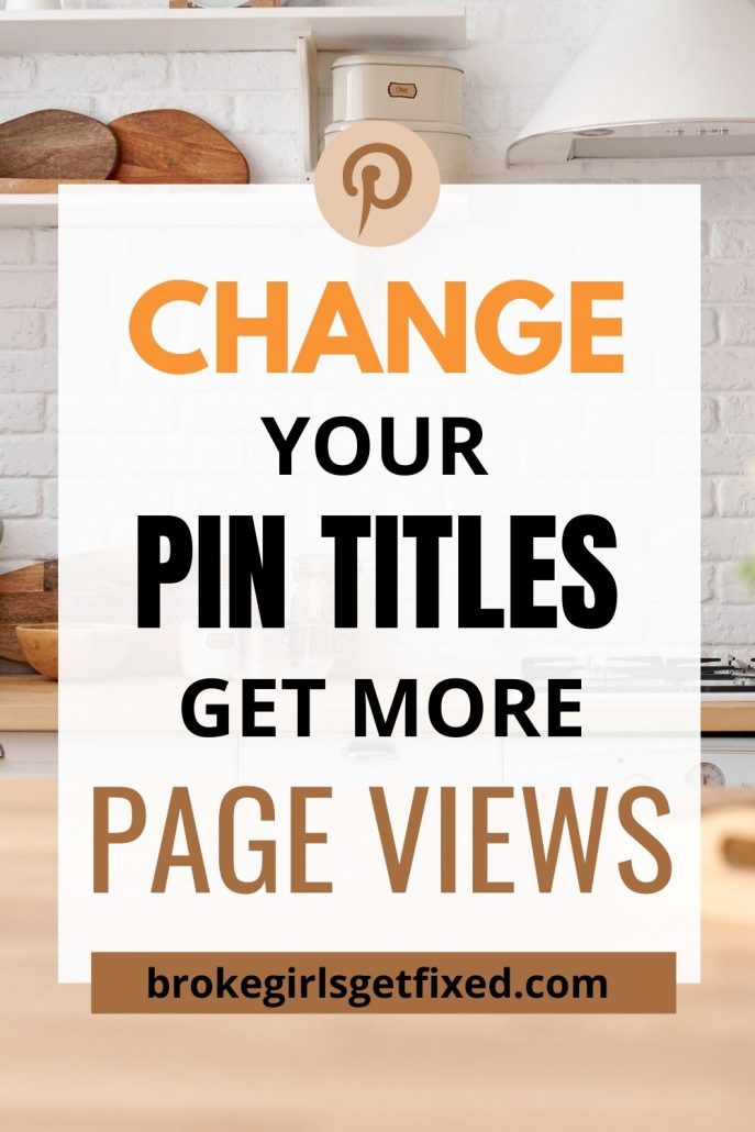 get more pageviews by changing your pin titles