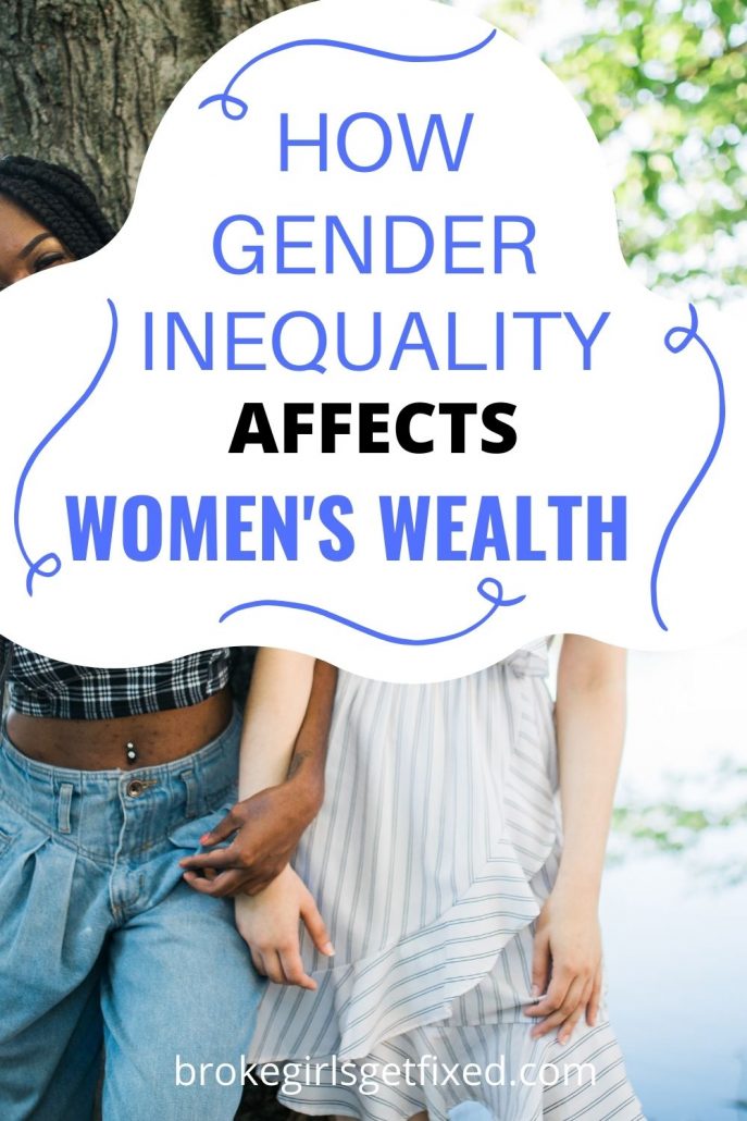 how gender inequality affects women's wealth