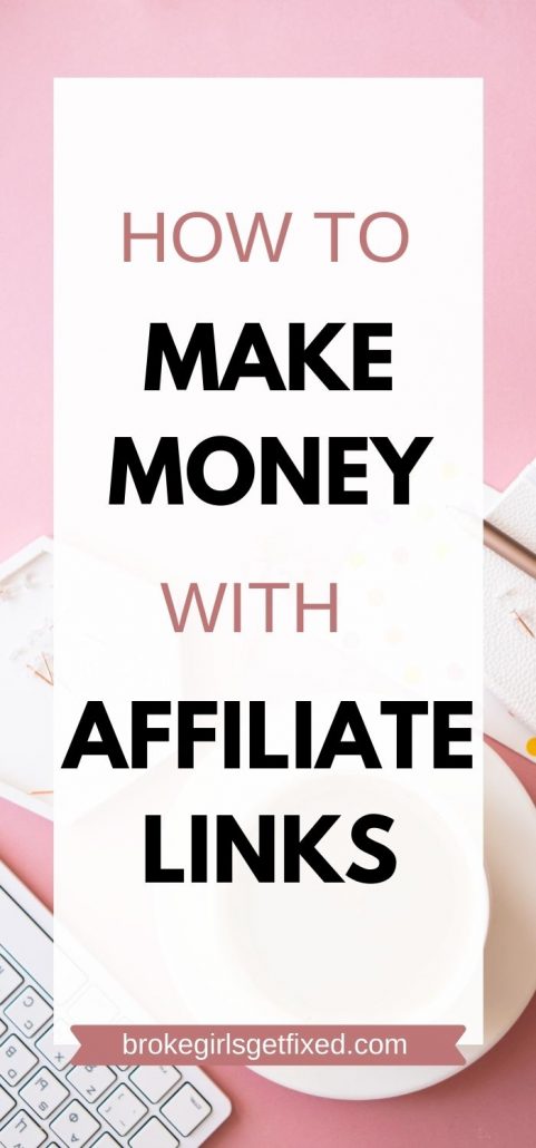 how to make money with affiliate links  