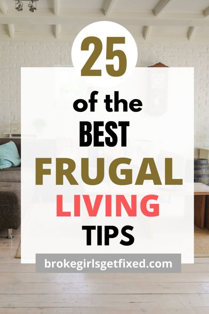 25 best frugal living tips for beginners