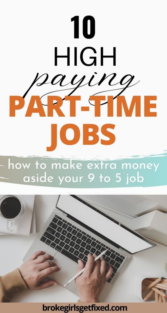 not every side hustle pays well but this part-time jobs are high paying.