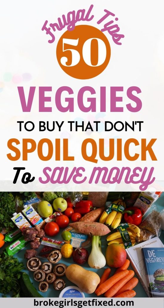 Pinterest pin on personal finance and frugal living plus saving money on buying veggetables