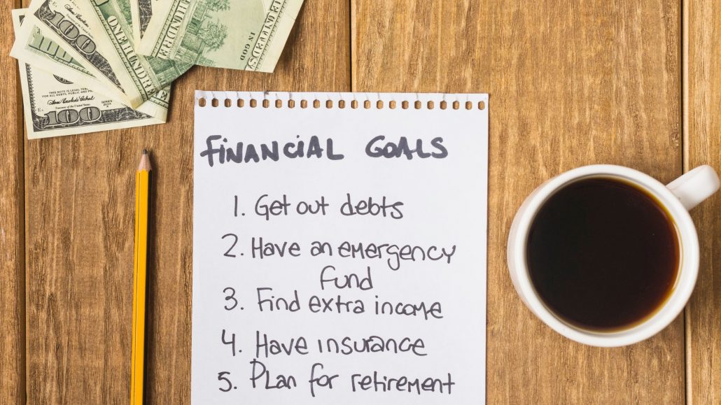 good financial goals to set in your twenties