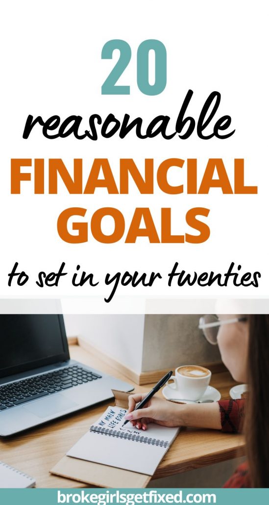 good financial goals to set 