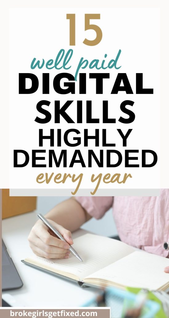 digital skills high in demand pinterest pin