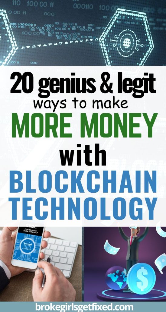 legit ways to make money with blockchain technology