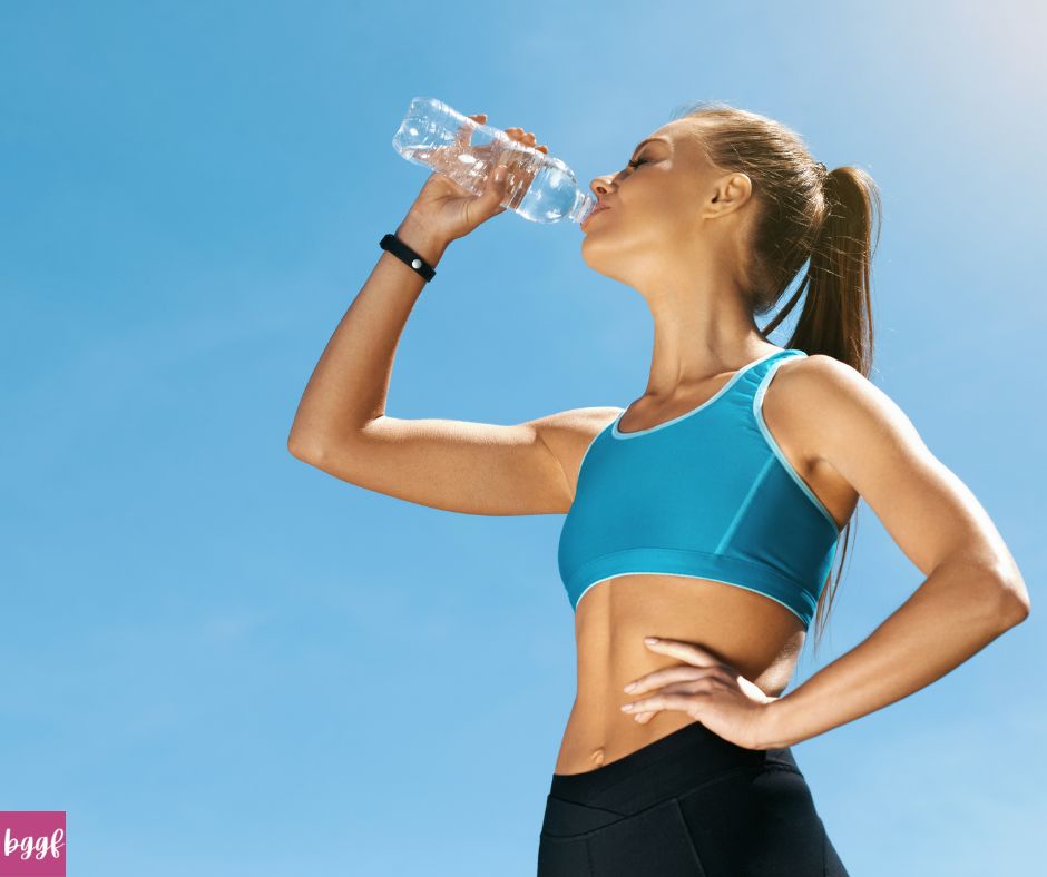 drink a lot of water to stay healthy